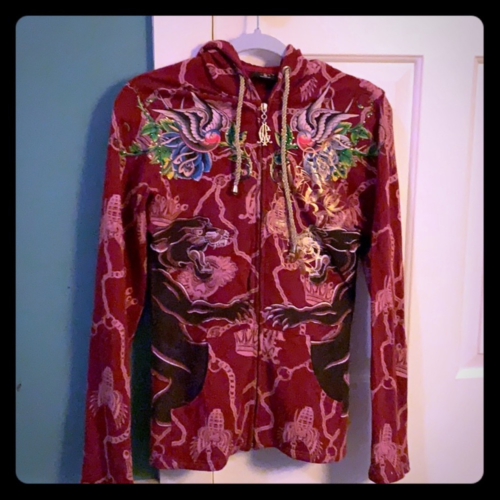 Zip up sweatshirt